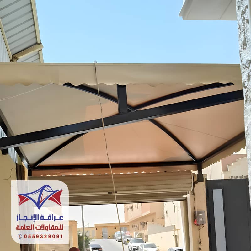 تنفيذ مظلات سيارات في جميع انحاء الرياض