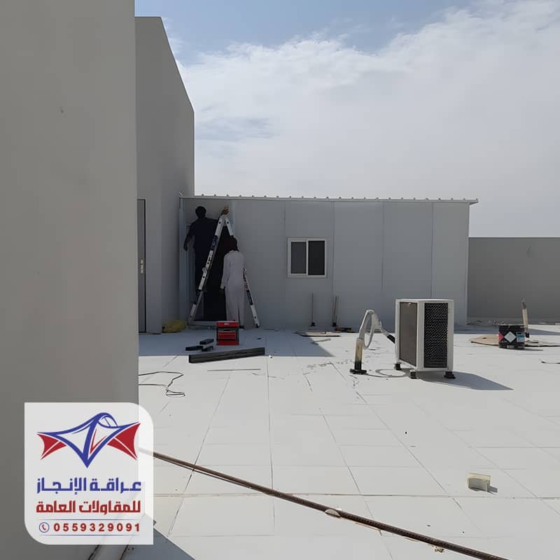 غرف ساندوتش بانل ملاحق
