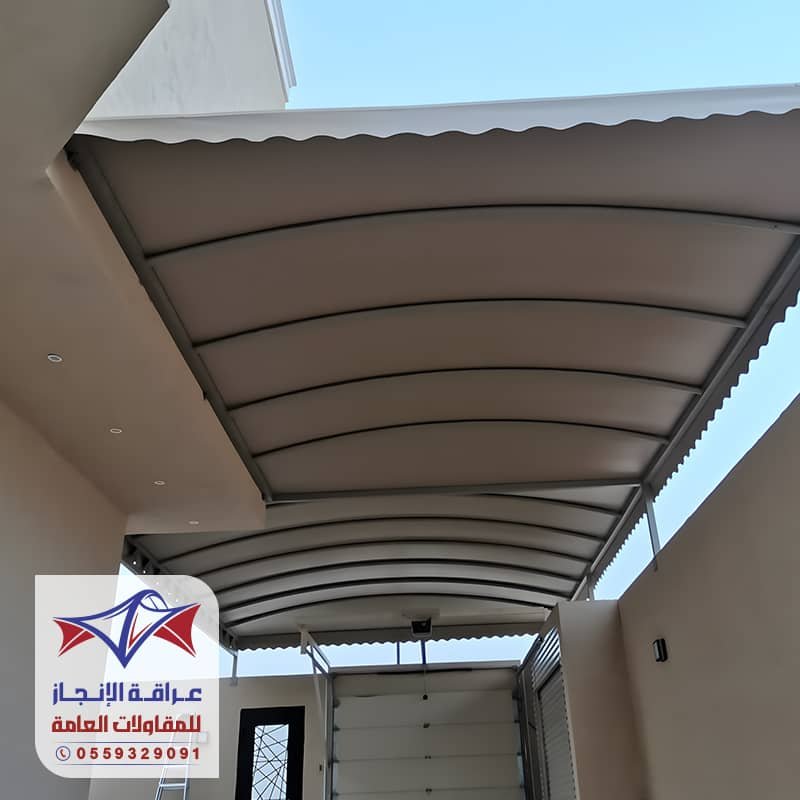 صور مظلات سيارات قماش
